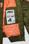 Bomber Jacket "Conflict"  | Army Green (1011a)