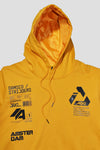 Hoodie "THIRTY-FOUR HOODED"  | Yellow (1006a)