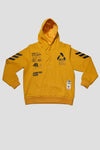 Hoodie "THIRTY-FOUR HOODED"  | Yellow (1006a)