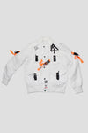 Bomber Jacket "Conflict J."  | White (1011a)