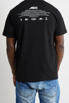 Premium Quality T-shirt "DANGER"  | Black (1018d)