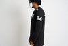 Heavy Quality Long Sleeve T-shirt "THIRTY-FOUR" | Black (1024a)