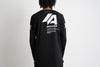 Heavy Quality Long Sleeve T-shirt "THIRTY-FOUR" | Black (1024a)