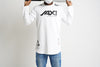 Heavy Quality Long Sleeve T-shirt "THIRTY-FOUR" | White (1024a)