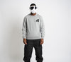 Crewneck Sweater "A"  | Heather Grey (1017a)