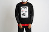 Crewneck Sweater "We Are JAXI"  | Black (1029a)