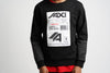 Crewneck Sweater "We Are JAXI"  | Black (1029a)