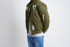 Bomber Jacket "Conflict"  | Army Green (1011a)